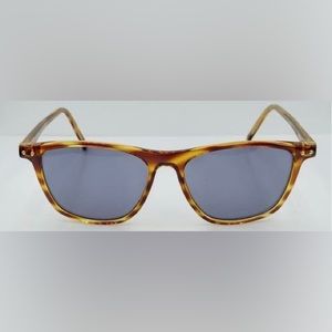 Vintage Anne Klein Riviera Brown Oval Sunglasses Frames